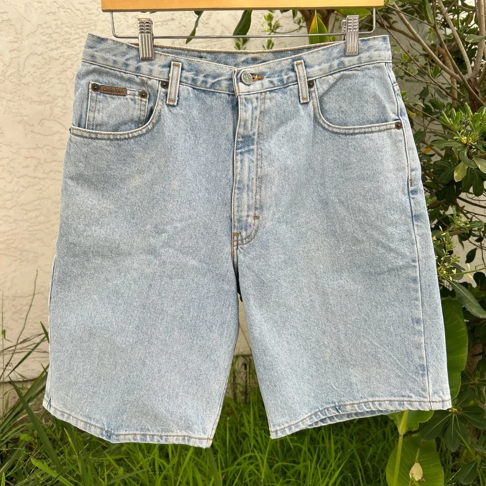 Vintage 90s Calvin Klein Jean Shorts Jorts Actual Size 30